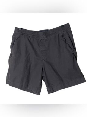 Abercrombie & Fitch Men's Charcoal Black Athletic Shorts